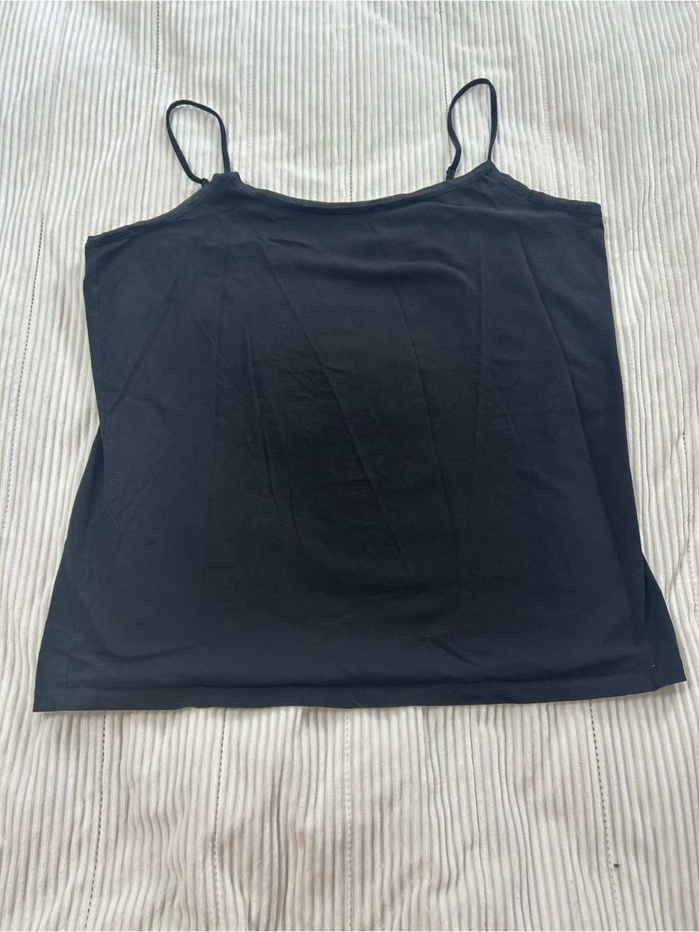 Ann Taylor Black Spaghetti Strap Camisole